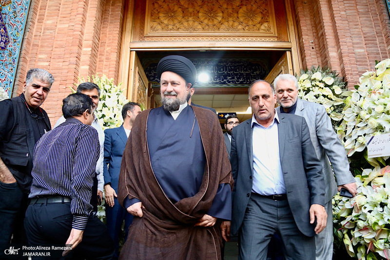 مراسم ختم برادر مرحوم آیت الله هاشمی رفسنجانی (ره)