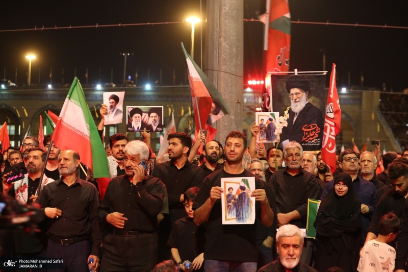 مراسم وداع با رهبر شهید انقلاب در مصلی تهران- 6