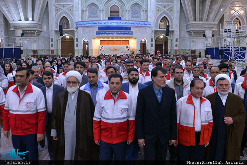 تجدید مدیران و کارکنان هلال احمر با آرمان های حضرت امام(س)