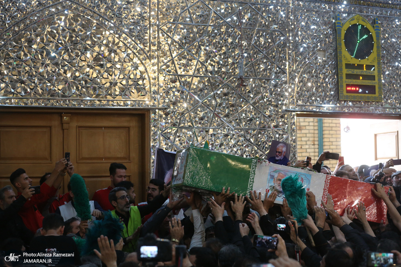 مراسم تشییع شهید محمد مهدی طهرانچی