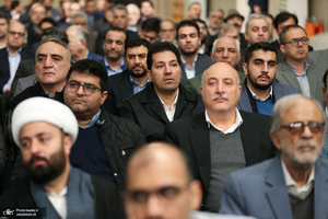 دیدار تولیدکنندگان و فعالان اقتصادی بخش خصوصی با رهبر معظم انقلاب