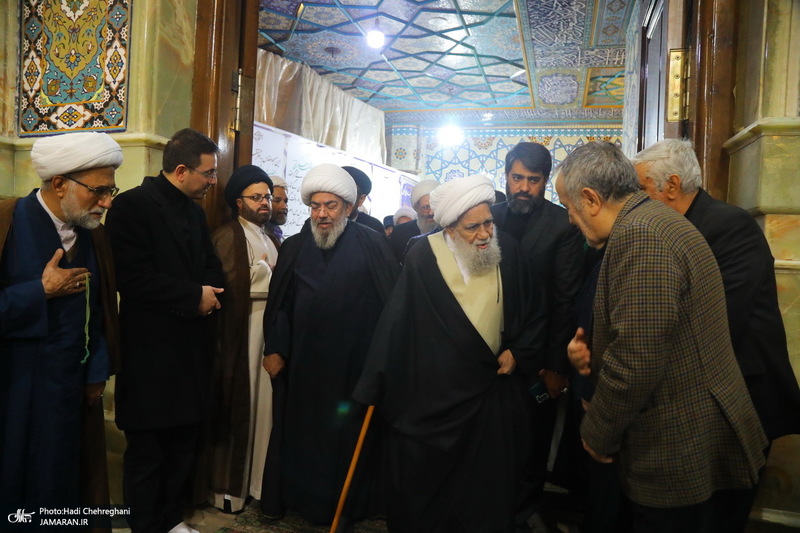 مراسم چهارمین سالگرد آیت الله العظمی صافی گلپایگانی‎ (ره)