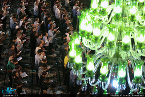 مراسم احیای شب نوزدهم ماه مبارک رمضان در آستان مقدس حضرت عبدالعظیم حسنی(ع)