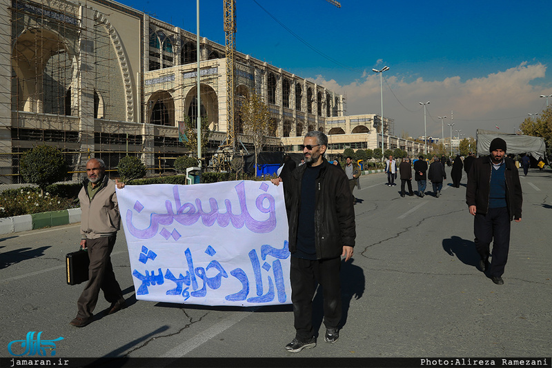 راهپیمایی ضد صهیونیستی پس از نماز جمعه‌ تهران