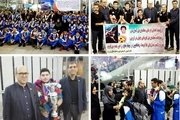 افتخارآفرینان شطرنج، اسکیت و سنگ نوردی وارد ایران شدند +عکـس
