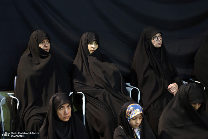 مراسم چهلمین روز مرحوم آیت الله صانعی در حسینیه جماران