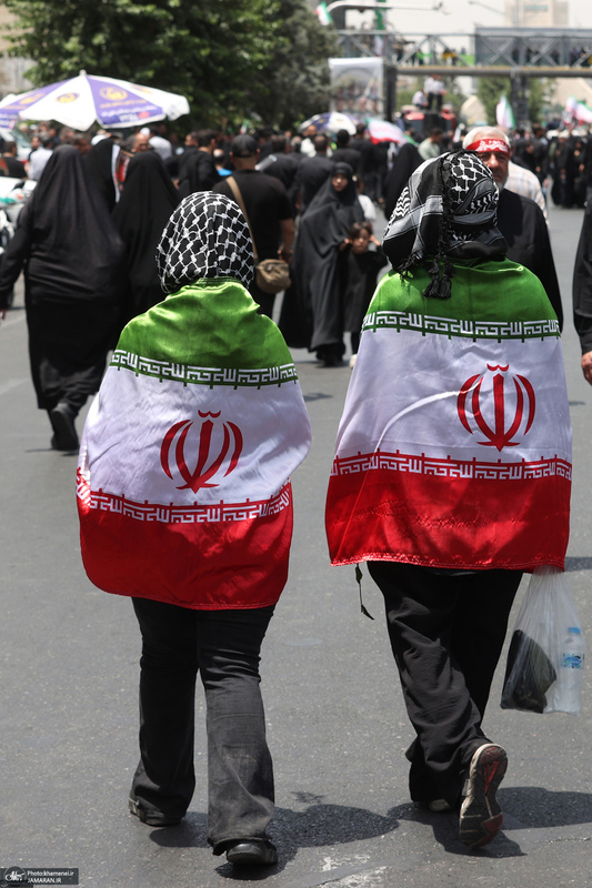 مراسم تشییع شهدای جنگ تحمیلی رژیم صهیونیستی در تهران-6