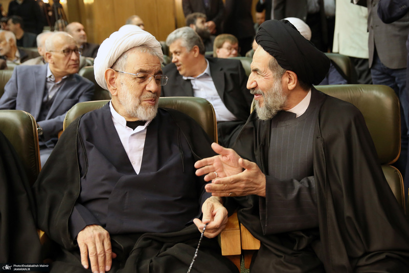 مراسم چهلمین روز درگذشت آیت الله بجنوردی در دائره المعارف بزرگ اسلامی - 1