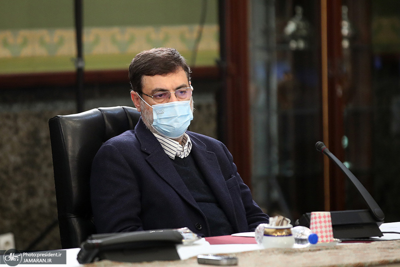 جلسه ستاد ملی مقابله با کرونا- 23 اسفند - قاضی زاده هاشمی