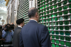 تجدید میثاق وزیر ، معاونان ومسئولان وزارت خارجه با آرمان های حضرت امام (س) 2