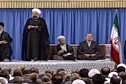 دکتر روحانی: بگذاریم اسلام با چهره رحمانی اش، ایران با چهره عقلانی اش، انقلاب با چهره انسانی اش و نظام با چهره عاطفی اش همچنان حماسه بیافریند