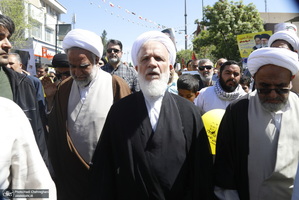 راهپیمایی باشکوه روز قدس در قم - 1