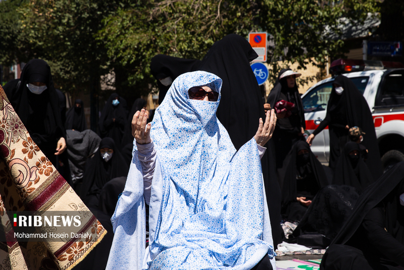 نماز ظهر عاشورا در قزوین و زنجان