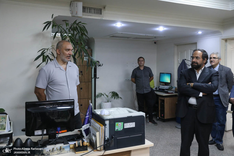 بازدید رییس موسسه تنظیم و نشر آثار امام خمینی (ره) از خبرگزاری ایسنا