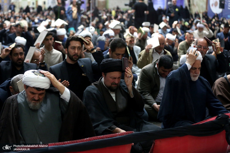 مراسم شب نوزدهم ماه مبارک رمضان در حرم امام خمینی (س) 2