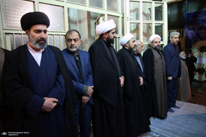 مراسم ختم مرحوم حجت الاسلام و المسلمین صالحی منش در حسینیه جماران