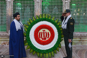 تجدید میثاق دانشجویان و فرماندهان دانشگاه افسری و تربیت پلیس امام حسن مجتبی (ع) با آرمان های امام خمینی (س)