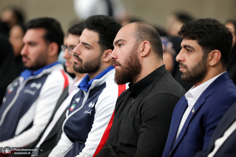 دیدار قهرمانان و مدال‌آوران ورزشی و المپیادهای علمی جهانی با رهبر معظم انقلاب