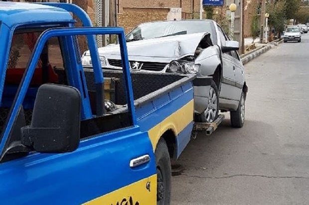 تصادف های جرحی و خسارتی در اردستان کاهش یافت