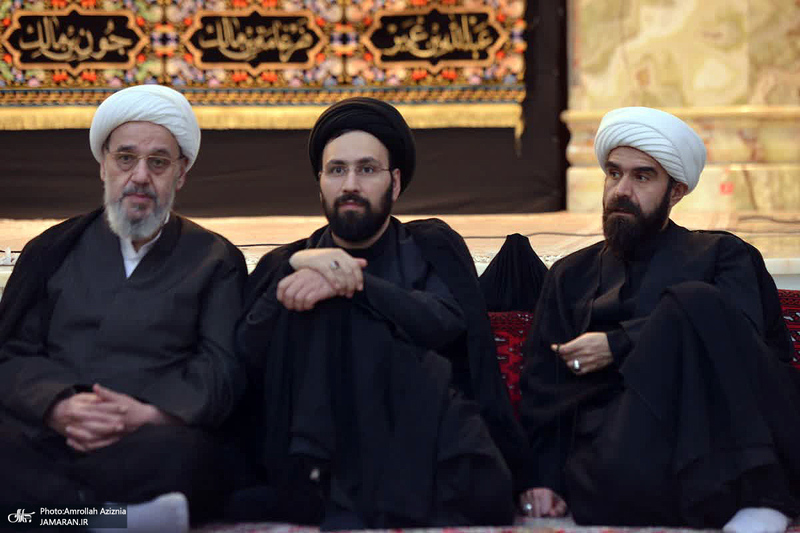 مراسم عزاداری شب عاشورای حسینی (ع) در حرم امام خمینی (س)