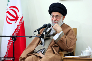 دیدار مسئولان دفتر تبلیغات اسلامی حوزه علمیه قم با رهبر معظم انقلاب اسلامی