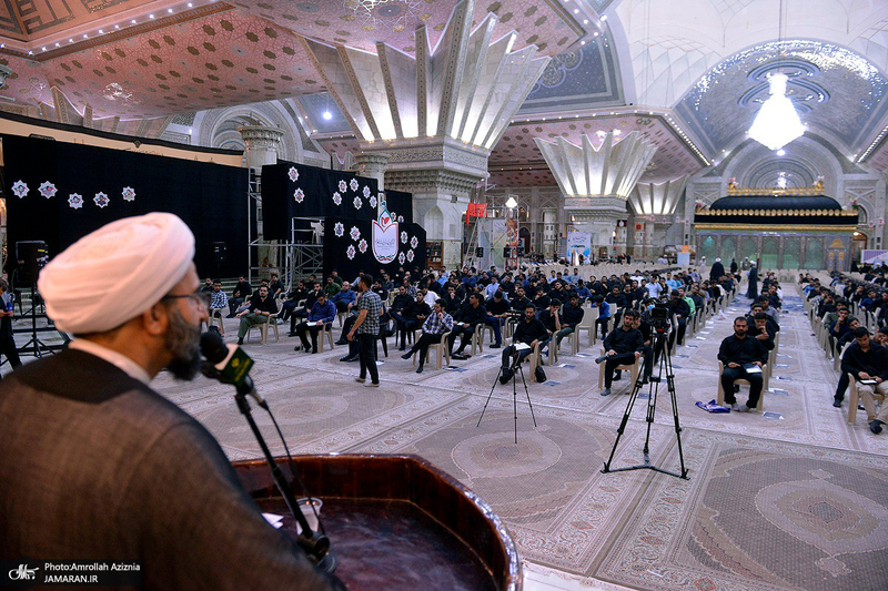 آزمون ورودی حوزه علمیه استان تهران در حرم مطهر امام خمینی