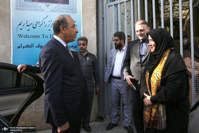 بازدید وزیر فرهنگ و گردشگری عراق از بیت امام خمینی در جماران‎‎