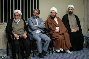 دیدار مسئولان نظام و سفرای کشورهای اسلامی با رهبر معظم انقلاب