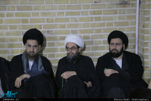 مراسنم عزاداری شهات حضرت زهرا(س) در بیت تاریخی امام خمینی در قم
