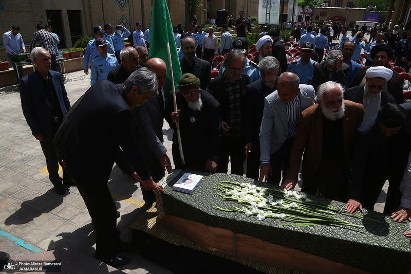 مراسم تشییع مرحوم استاد عباسعلی براتی‌پور