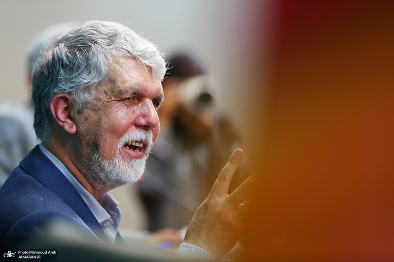 نشست خبری وزیر فرهنگ و ارشاد اسلامی / سید عباس صالحی