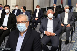 دیدار میهمانان کنفرانس وحدت اسلامى‌ و جمعی از مسئولان نظام با رهبر معظم انقلاب