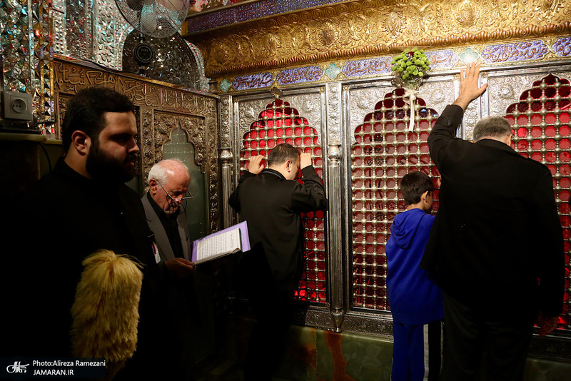 مراسم عزاداری شهادت امام جفعر صادق (ع) در امام زاده صالح (ع)