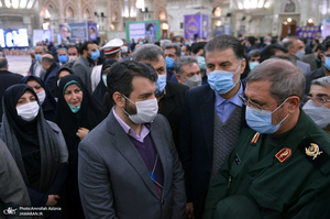 تجدید میثاق وزیر تعاون، کار و رفاه اجتماعی با آرمان های امام خمینی(س)