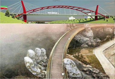 پل کابلی در سرعین ساخته می شود