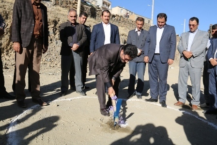 دبستان 6 کلاسه روستای عیسی آباد بخش کلاترزان کلنگ زنی  شد