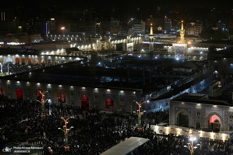 مراسم خطبه خوانی شب شهادت امام رضا (ع)