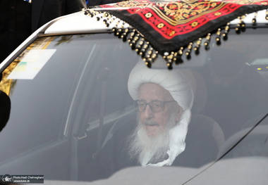  مراسم عزاداری شهادت حضرت علی(ع) با حضور آیت الله العظمی وحید خراسانی 