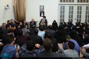 دیدار مدال‌آوران کاروان ورزشی ایران در بازی‌های آسیایی با رهبر معظم انقلاب