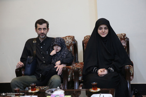 حاشیه حضور رئیس جمهور در حرم مطهر امام خمینی