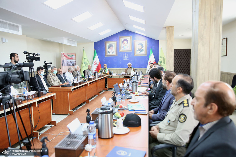 دیدار پیشکسوتان رژه 19 تیر 1358 با رییس موسسه تنظیم و نشر آثار امام خمینی (س)