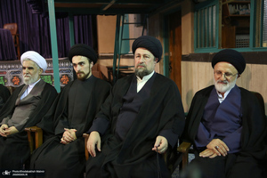 مراسم گرامیداشت رهبر شهید انقلاب در حسینیه جماران-1