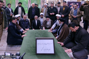 تجدید میثاق اعضای شورای هماهنگی تبلیغات اسلامی با آرمان‌های امام حضرت امام(س)