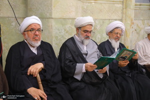 مراسم چهلمین روز ارتحال آیت الله العظمی شبیری زنجانی (ره)