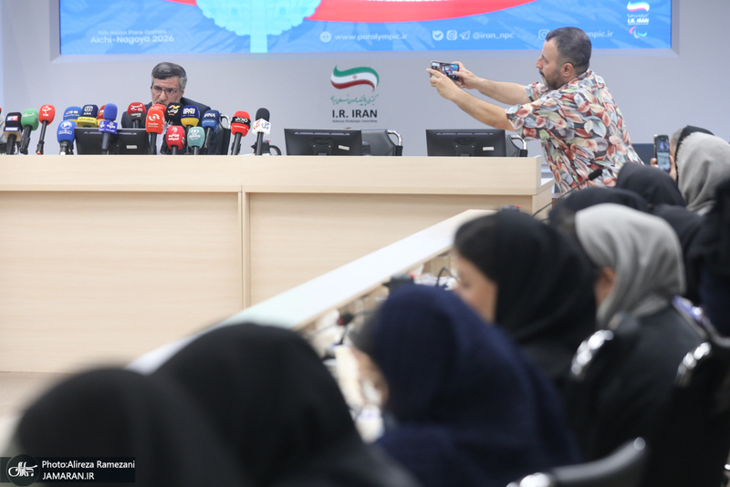 نشست خبری رئیس کمیته ملی پارالمپیک