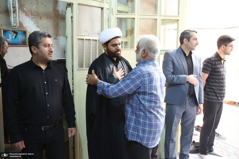 مراسم تشییع و اقامه نماز بر پیکر مرحوم جماعتی