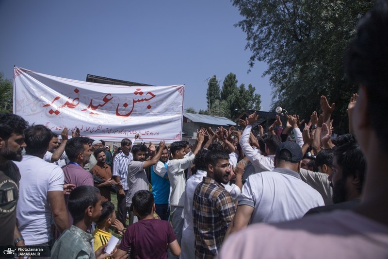 مراسم جشن عید غدیر در کشمیر هند