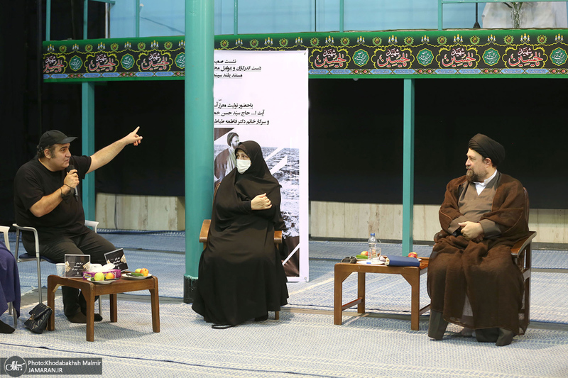 نشست صمیمانه دست اندر کاران و عوامل فیلم مستند «احمد» با سید حسن خمینی