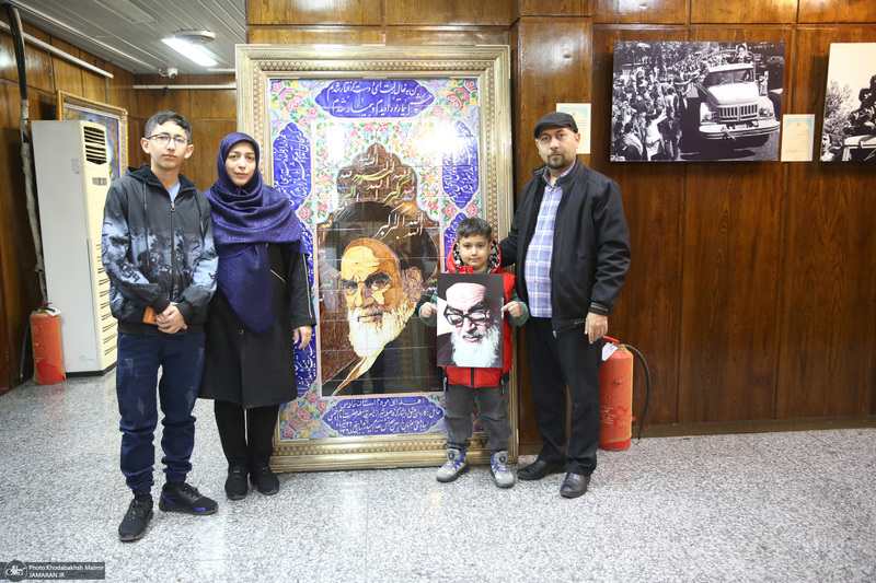 بازدید کردشگران نوروزی از بیت امام خمینی (س) در جماران