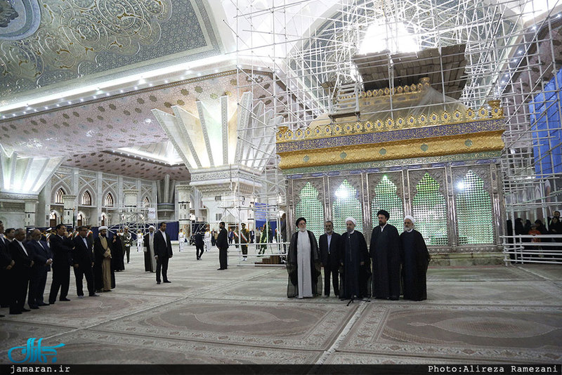 تجدید میثاق رئیس جمهور روحانی با آرمان های حضرت امام(س)-2